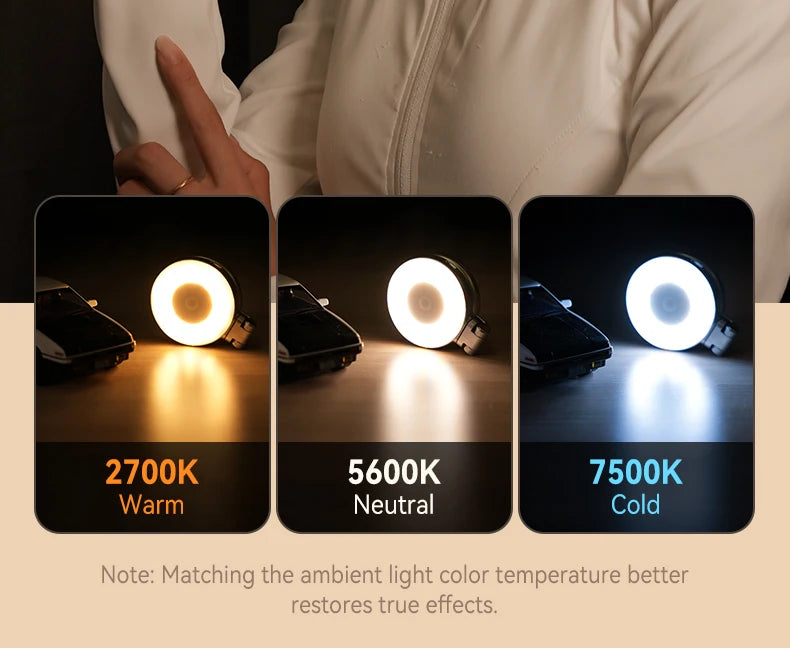 Poignée Magnétique pour Smartphone + Flash