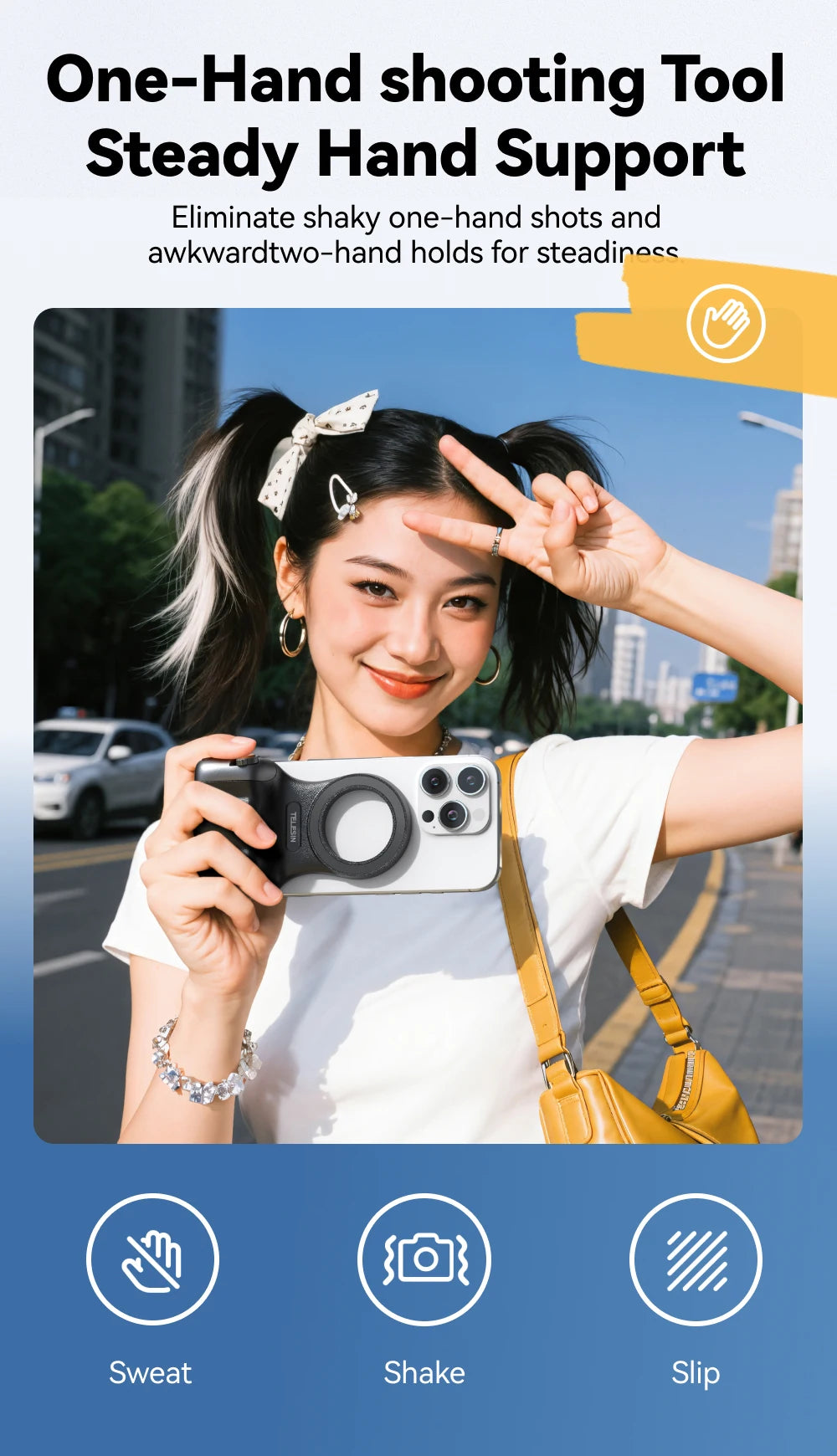 Poignée Magnétique pour Smartphone