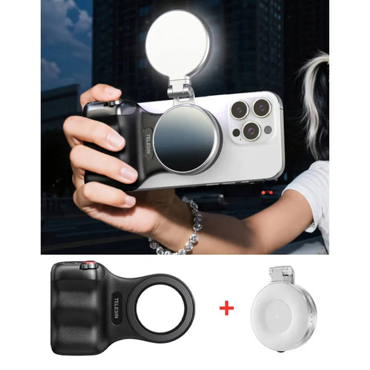 Poignée Magnétique pour Smartphone + Flash