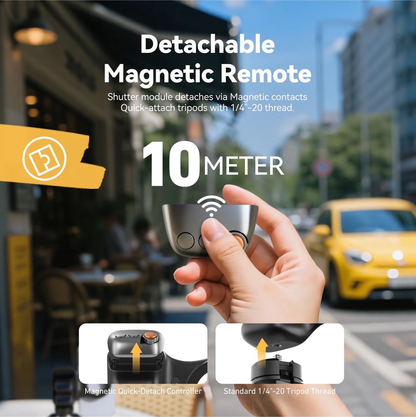 Poignée Magnétique pour Smartphone